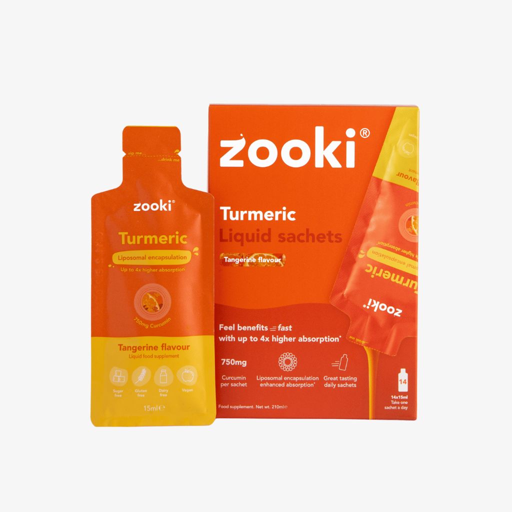Liposomal Turmeric 750mg Curcumin, Tangerine Flavour - Image 1