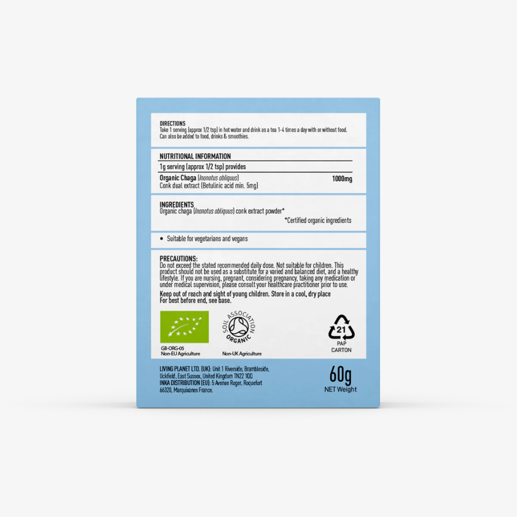Organic Chaga Extract Powder - Image 2