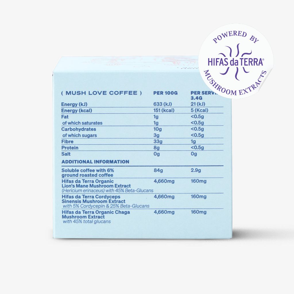 Mush Love Mushroom Coffee - Lion's Mane, Cordyceps & Chaga - Image 2