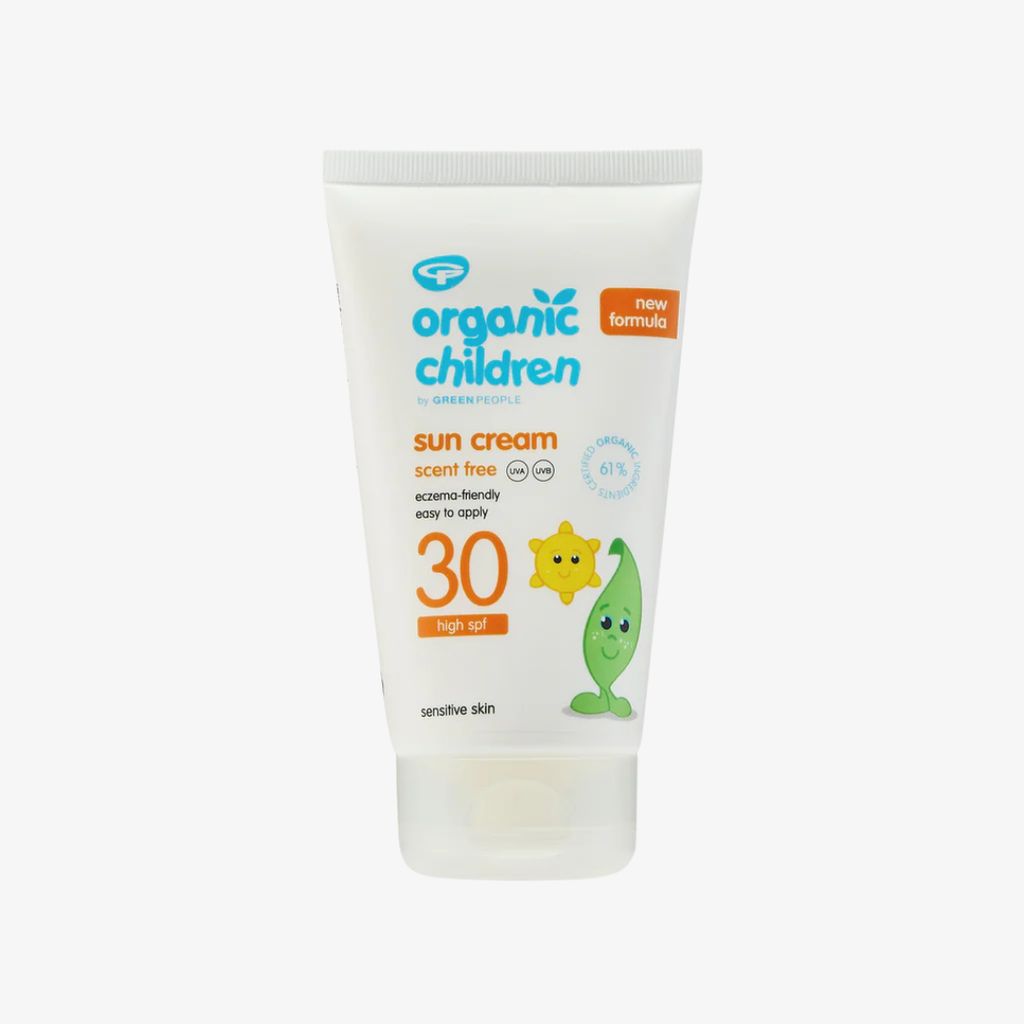 Organic Children Scent Free Sun Cream SPF30