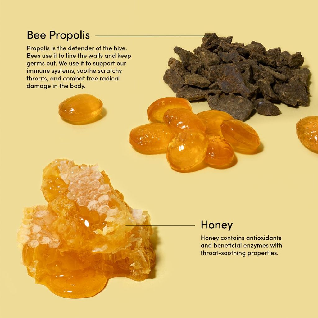 Propolis Soothing Lozenges - Honey - Image 3