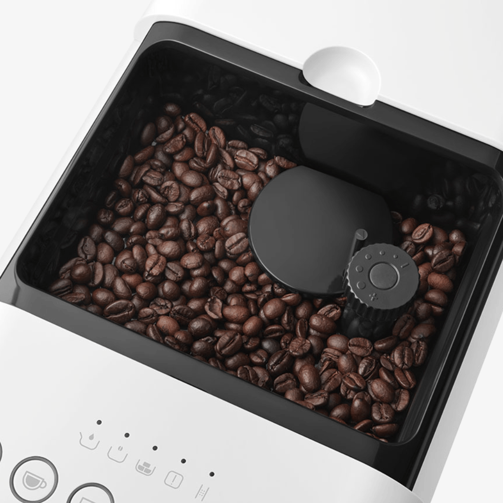 Bean to Cup Coffee Machine with Automatic Milk Frothing - Matte White - Image 6