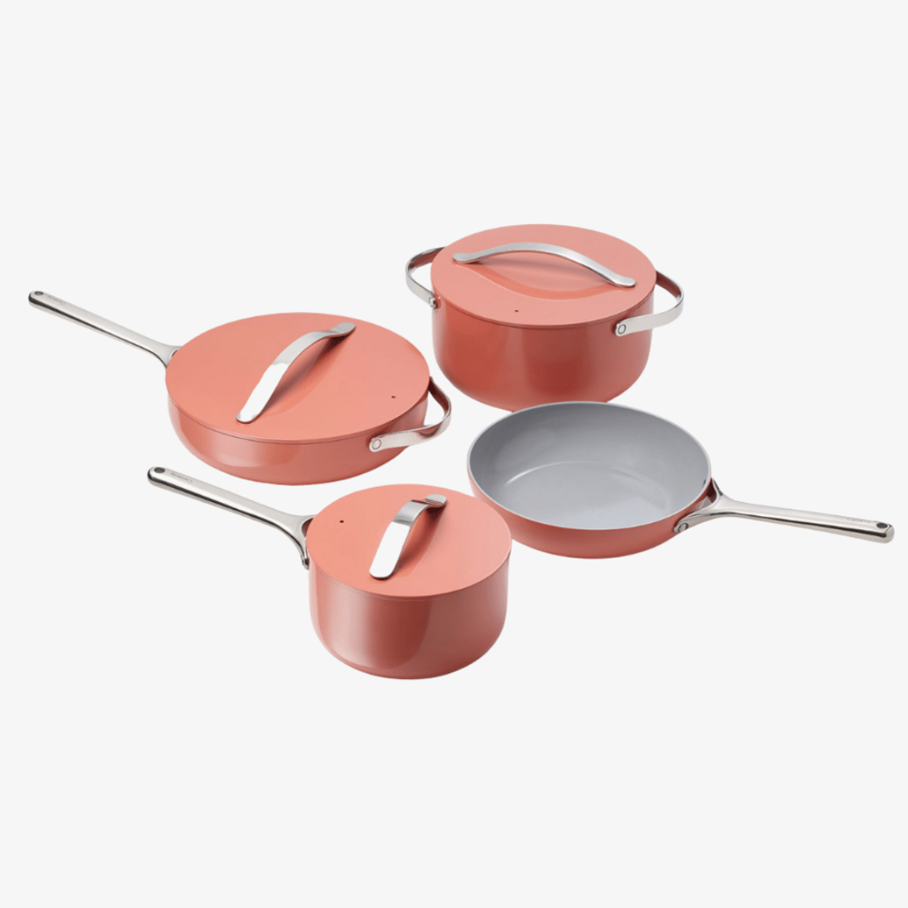Non-Toxic Ceramic Non-Stick Cookware Set Perracotta