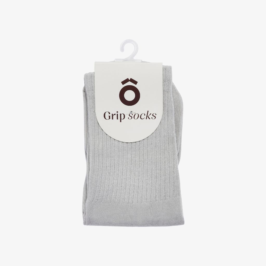 ÔWEAR Essentials Pilates Grip Socks - Timberwolf - Image 1