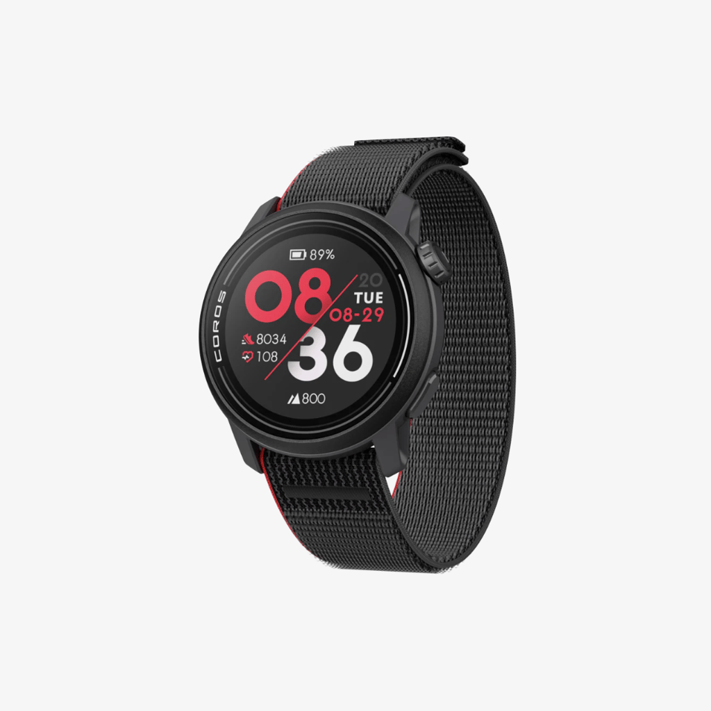 COROS PACE 3 Premium GPS Sport Watch - Black Nylon Band - Image 2