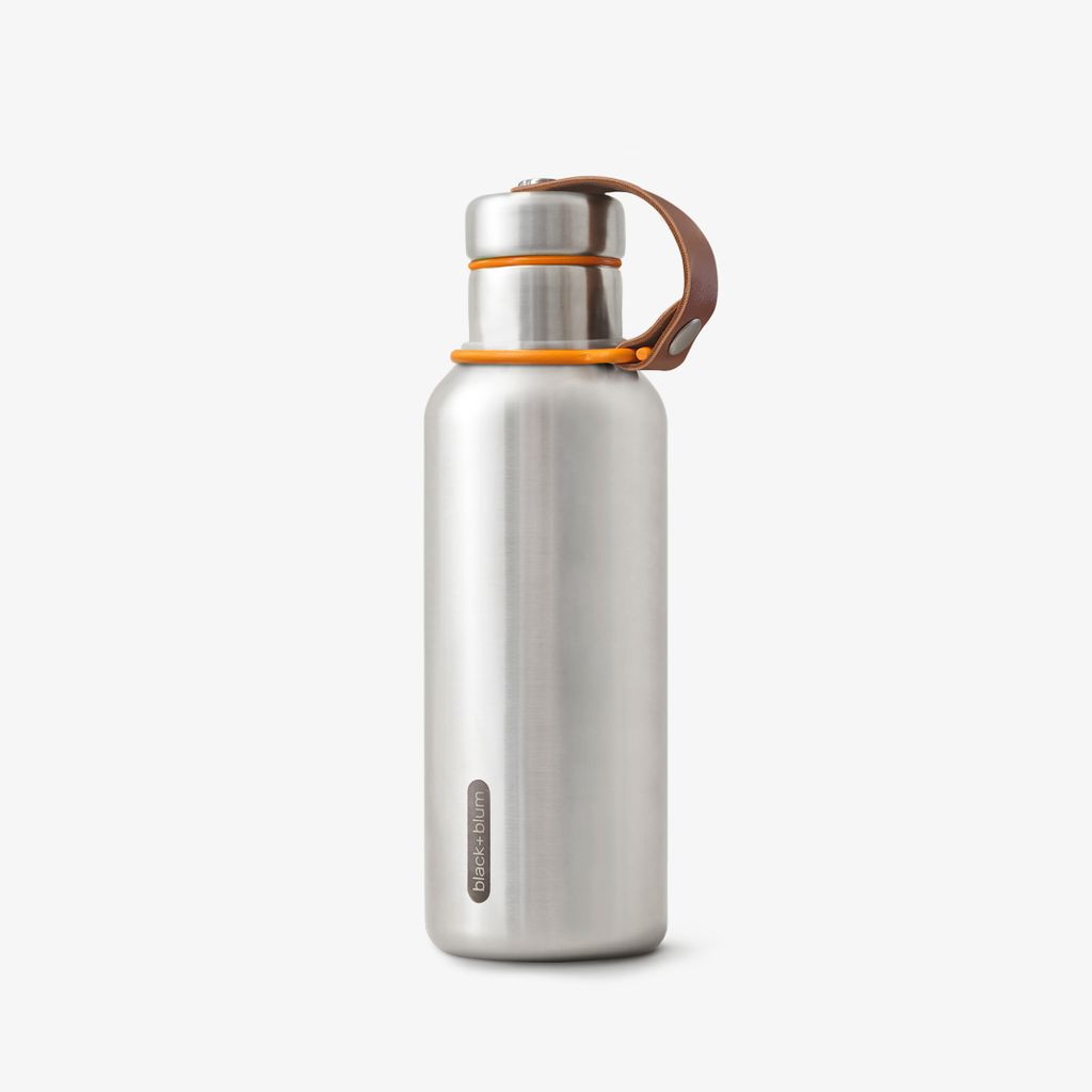 Insulated Water Bottle - Orange - Image 1