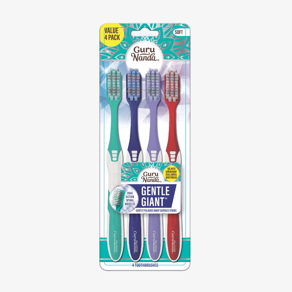 Gentle Giant Whitening Spiral Toothbrush
