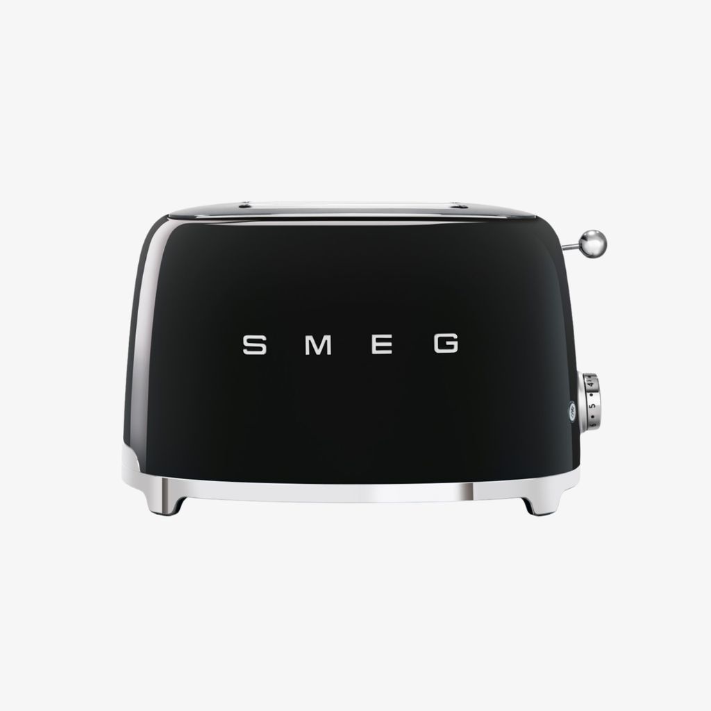 2 Slot Toaster Gloss - Black