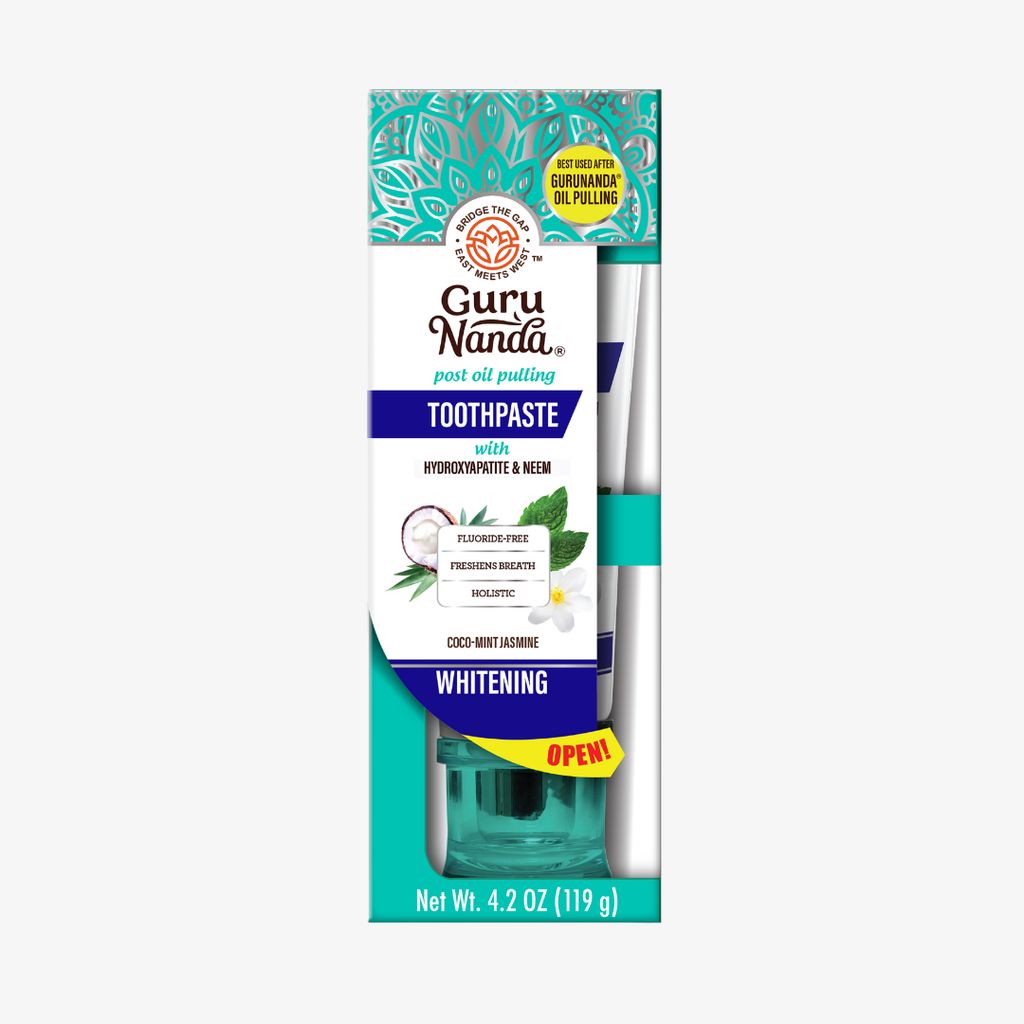Whitening with HAp + Neem Toothpaste