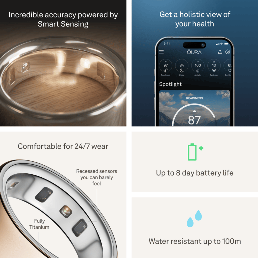 Oura Ring 4 - Rose Gold - Image 4