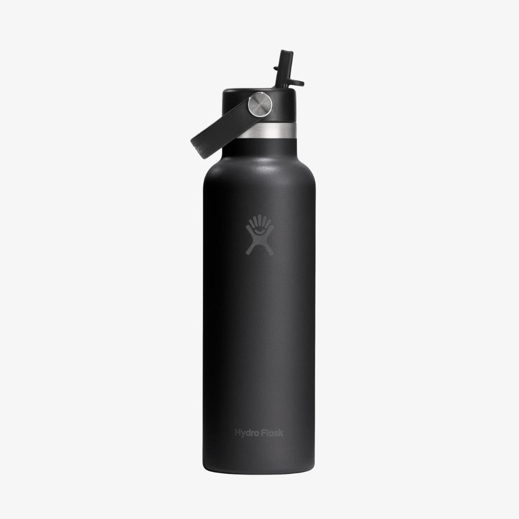 Standard Flex Straw Cap - Black