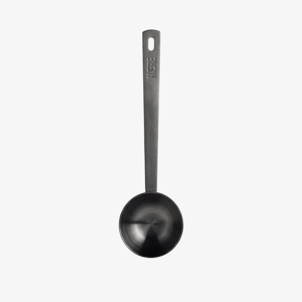 Brushed Black Stainless Steel Measuring Scoop