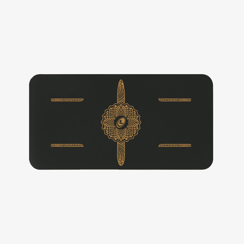 Liforme Black & Gold Yoga Pad - Black