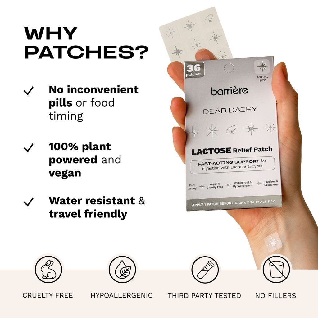 DEAR DAIRY Lactose Relief Patch 36pk - Milky Treats - Image 6