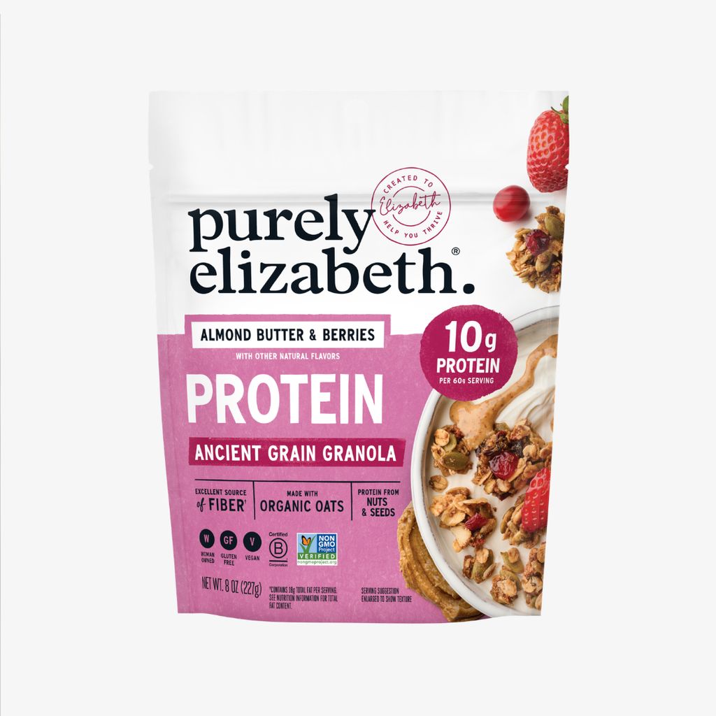 Almond Butter Berries Protein Ancient Grain Granola