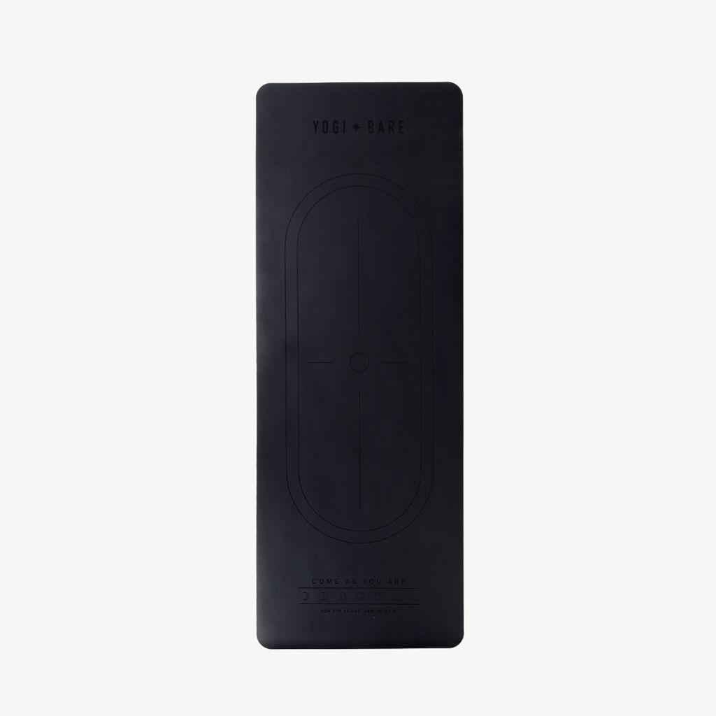 Original Paws Grip Yoga Mat - Midnight Black