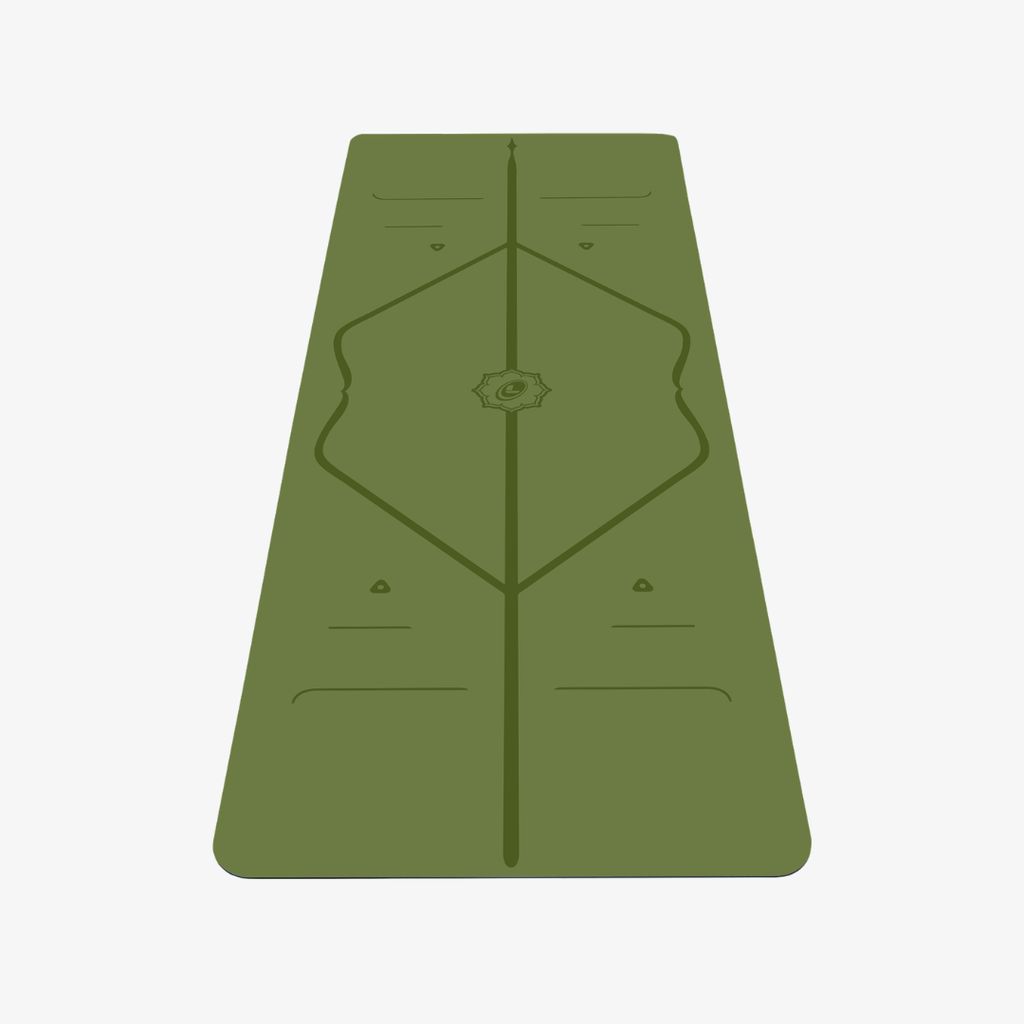 Liforme Classic Travel Yoga Mat - Olive