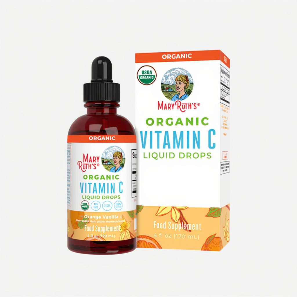Adult Vitamin C Drops - Orange Vanilla