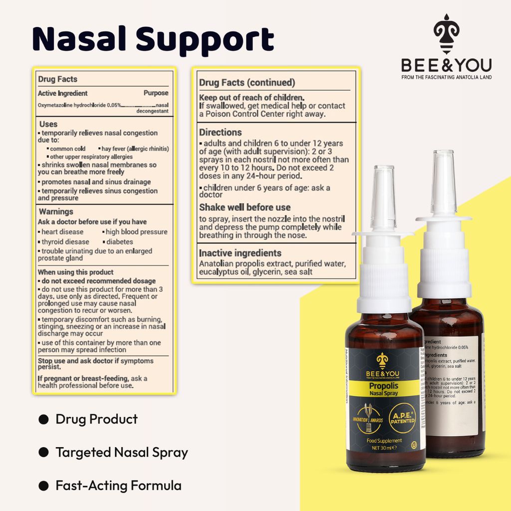 Natural Propolis Nasal Spray - Image 2