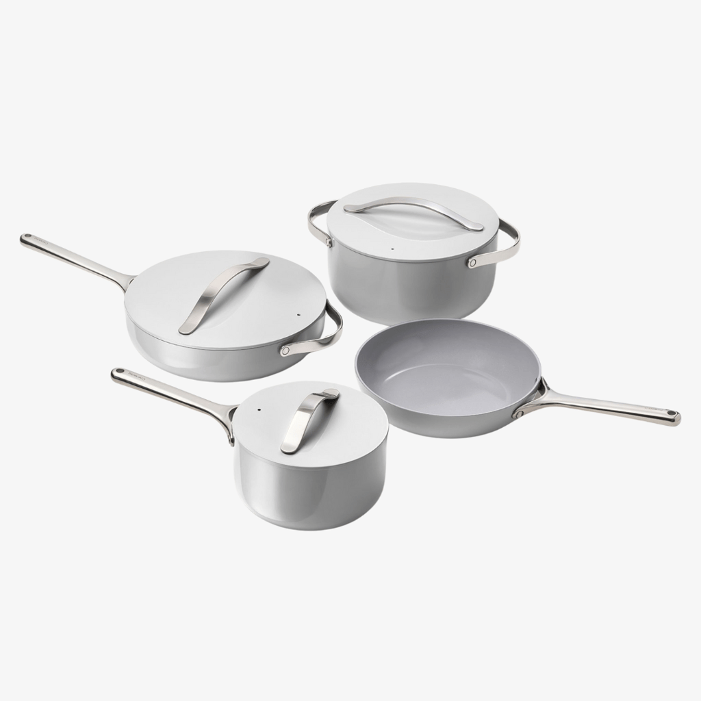 Non-Toxic Ceramic Non-Stick Cookware Set Gray