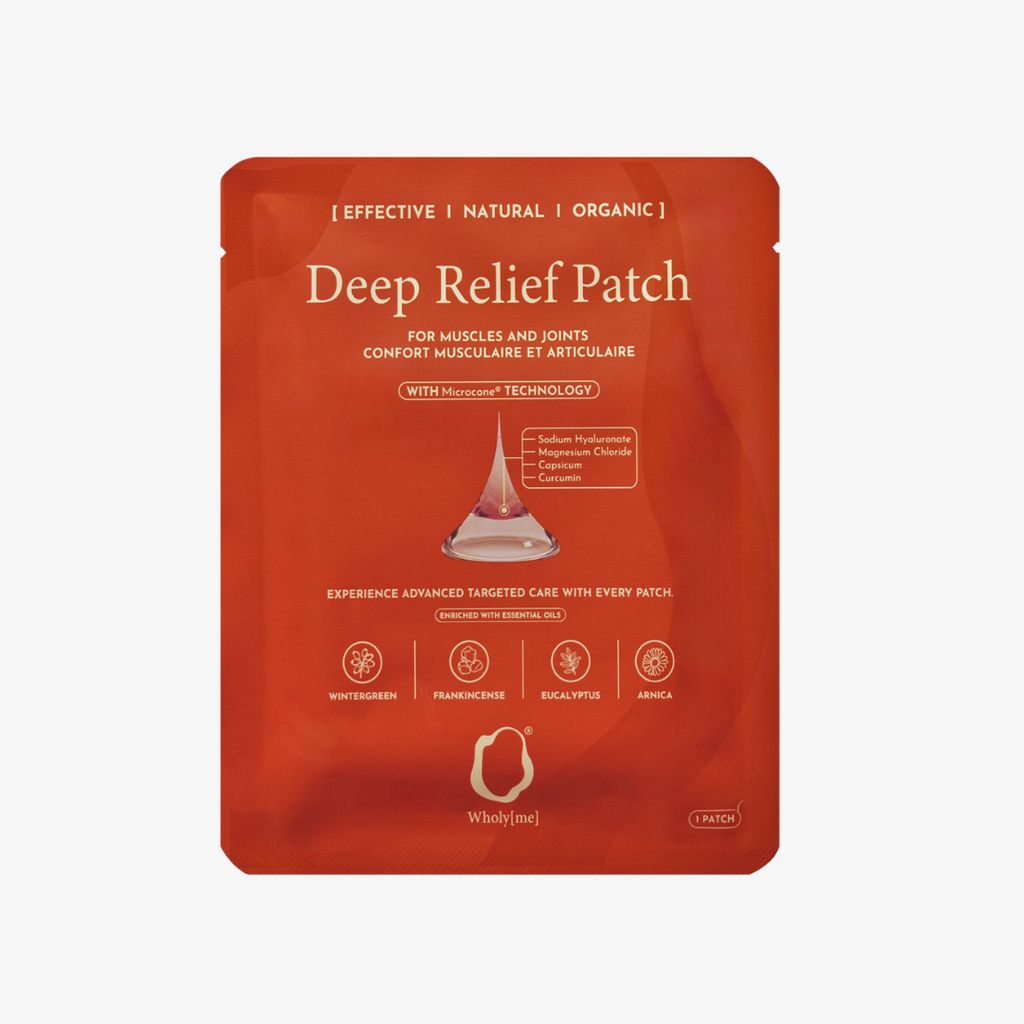 Deep Relief Patch with Patented Microcone Technology