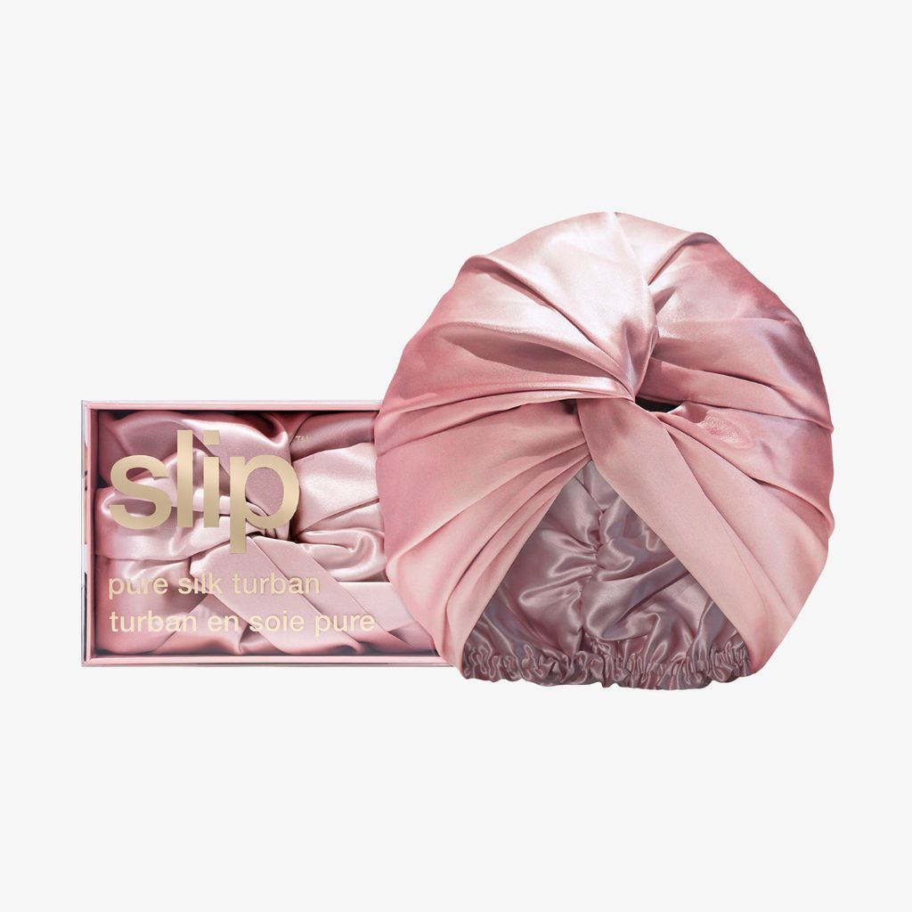 Pure Silk Turban - Pink