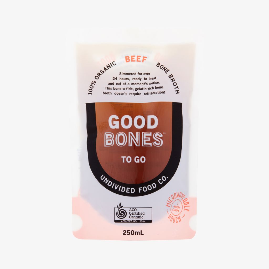 GOOD BONES TO GO 100% Beef Bone Broth