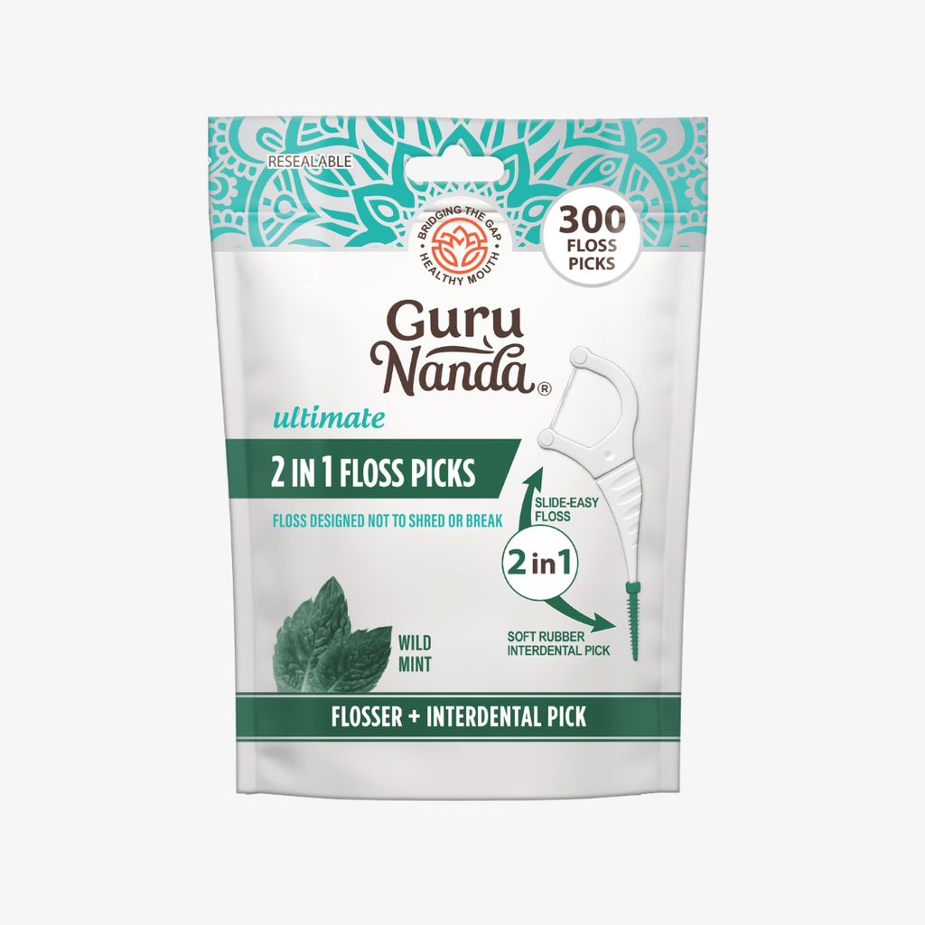 Ultimate 2 in 1 Floss Picks (Wild Mint)