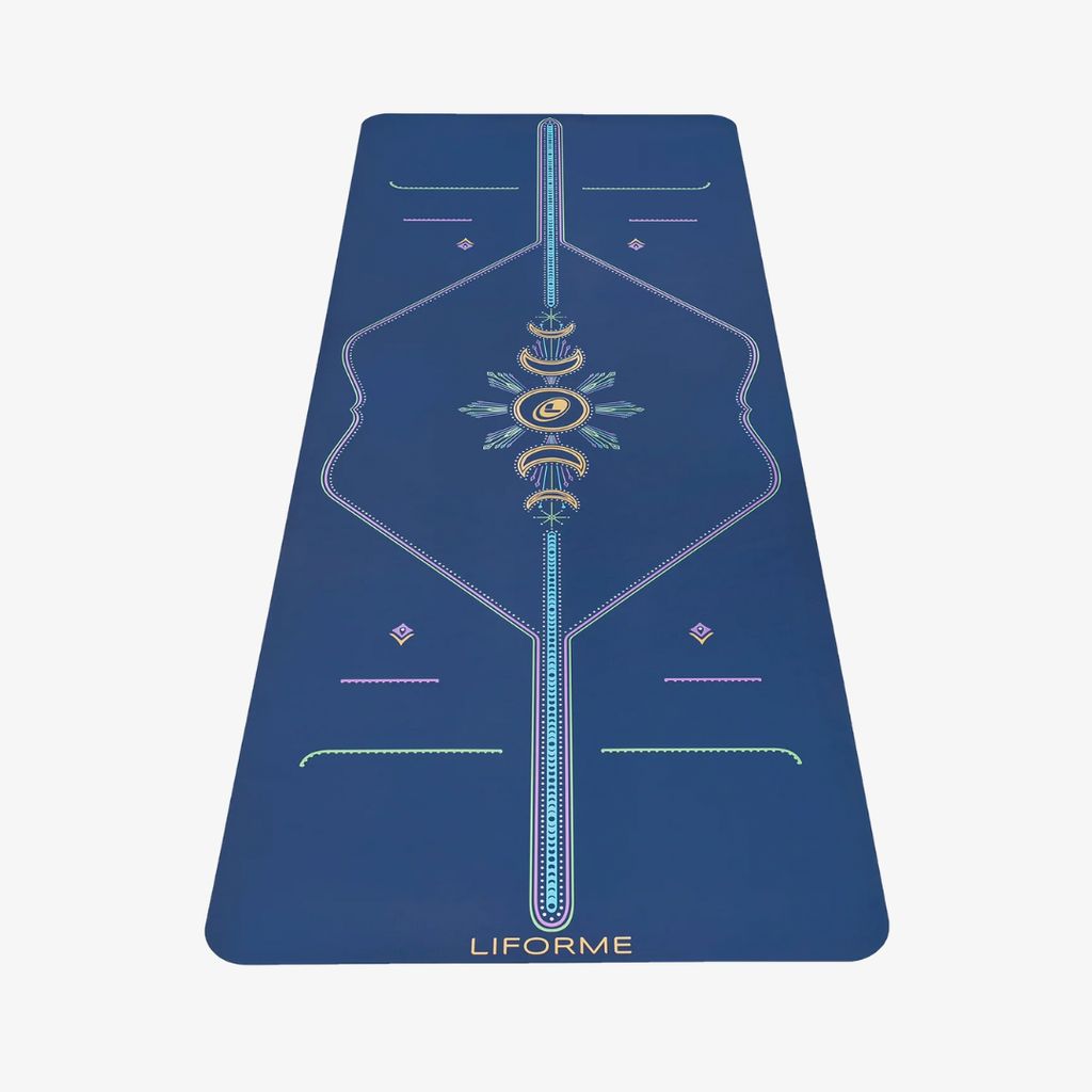 Cosmic Moon Travel Mat - Dusk Blue