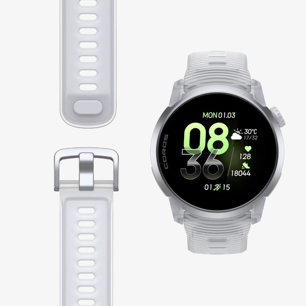PACE 4 GPS Sport Watch - Aluminum - White Cloud - Image 6