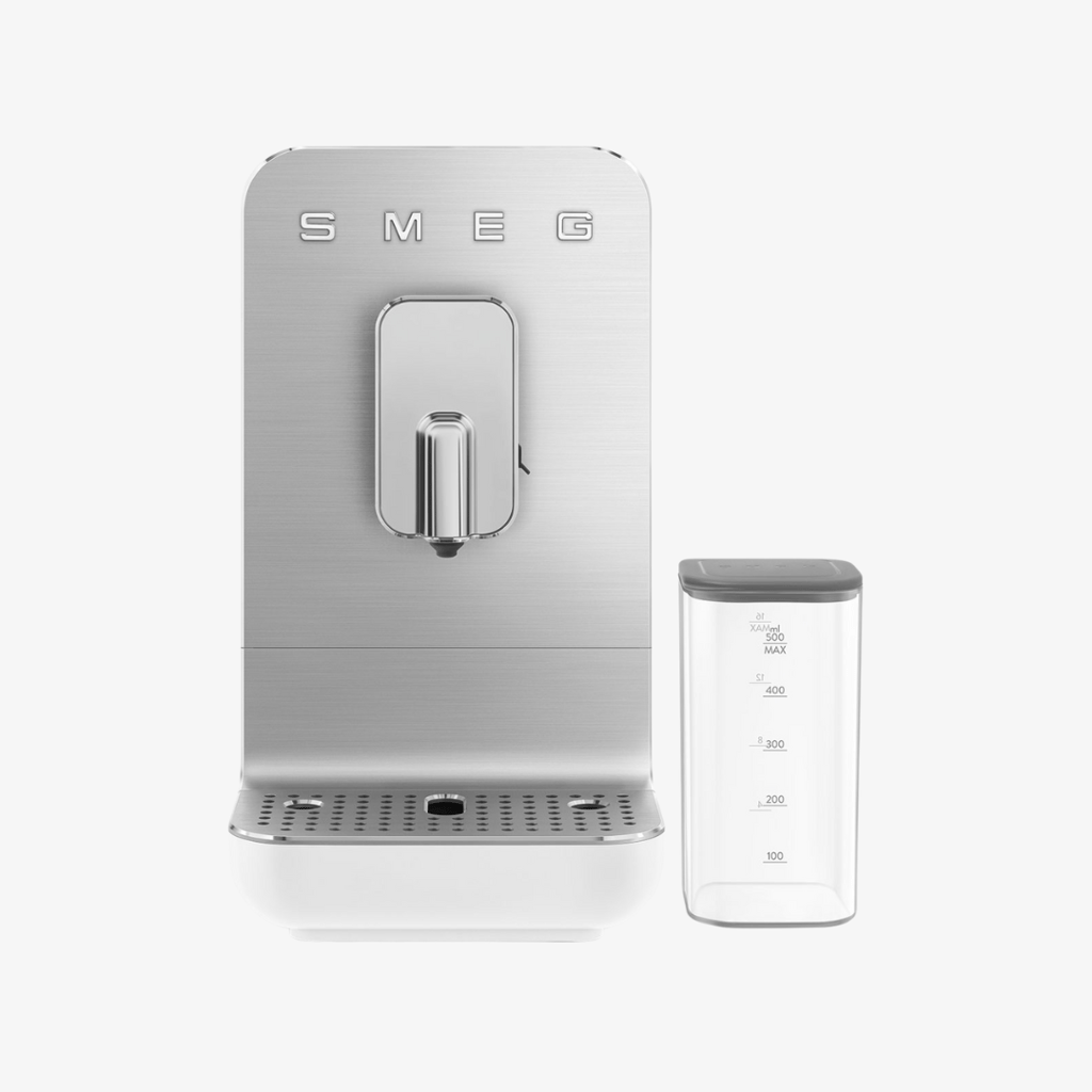Bean to Cup Coffee Machine with Automatic Milk Frothing - Matte White