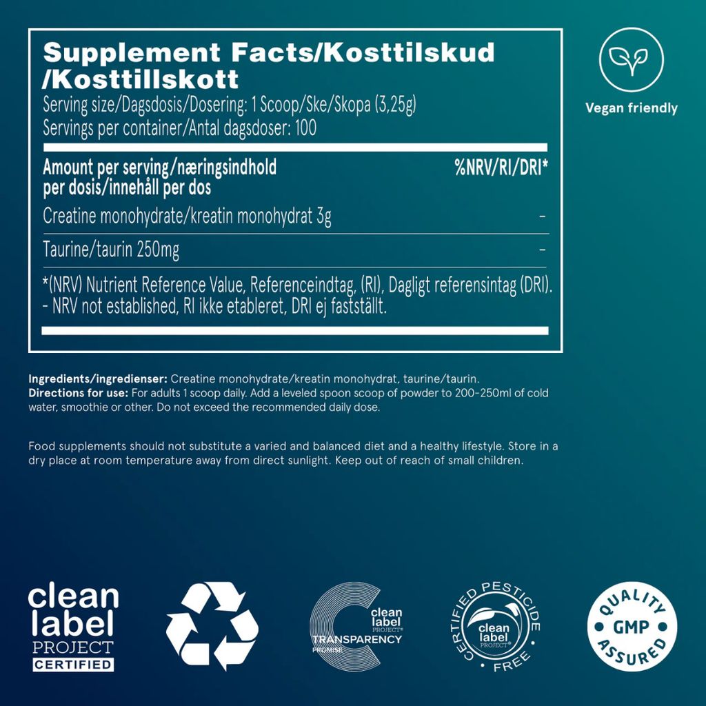 C+ - Creatine+ Performance Support