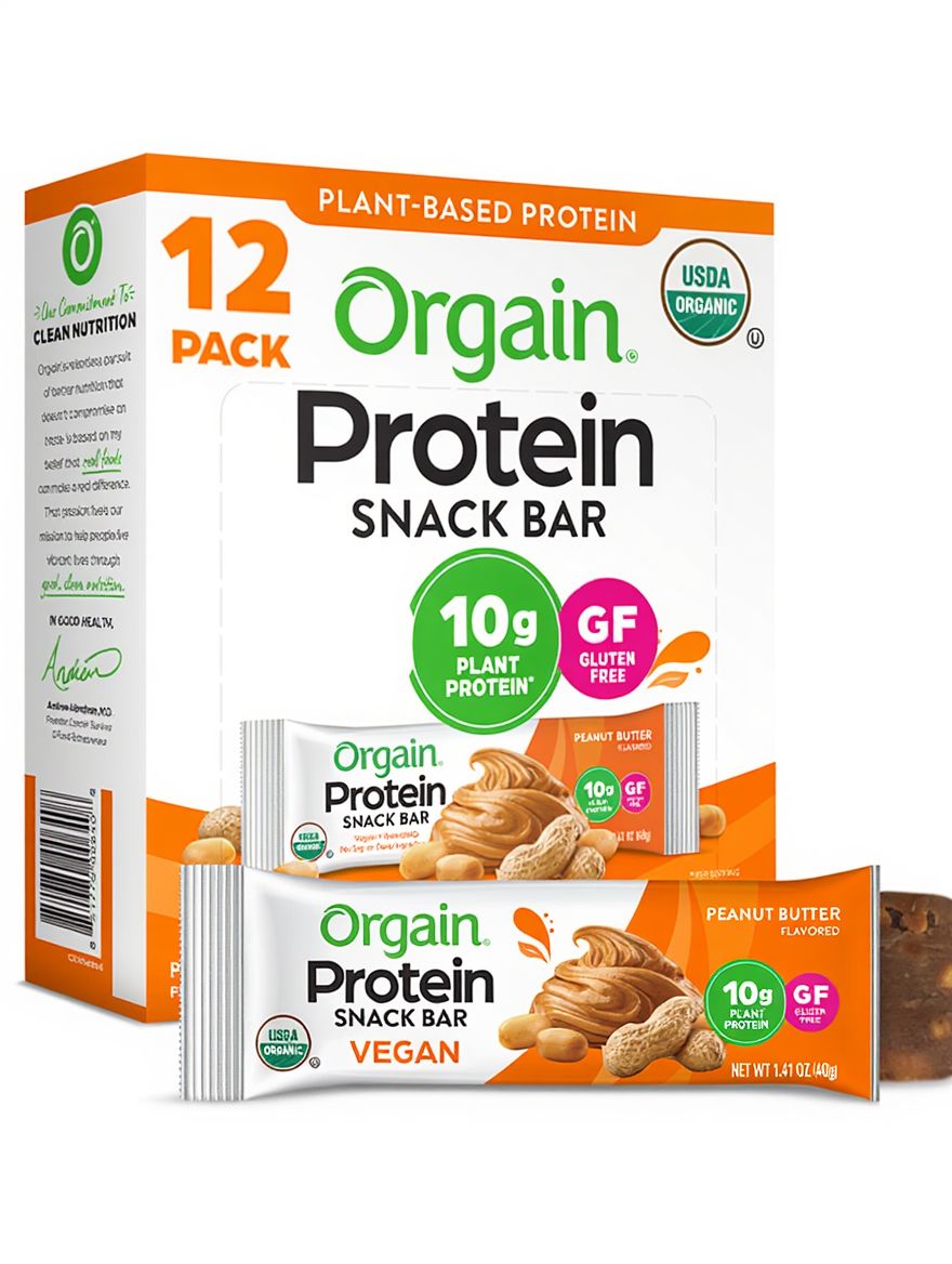 Orgain Protein Bar - Peanut Butter - Image 5