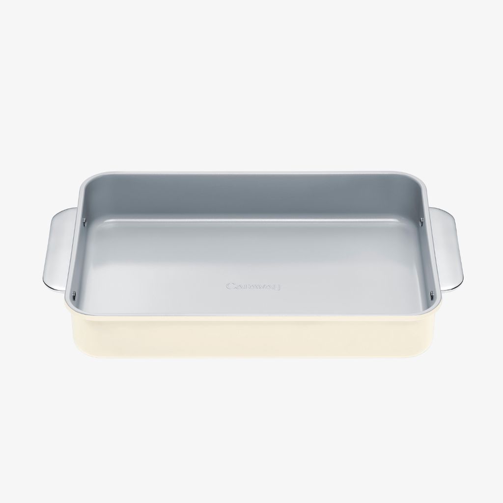 Large Rectangle Pan Cream