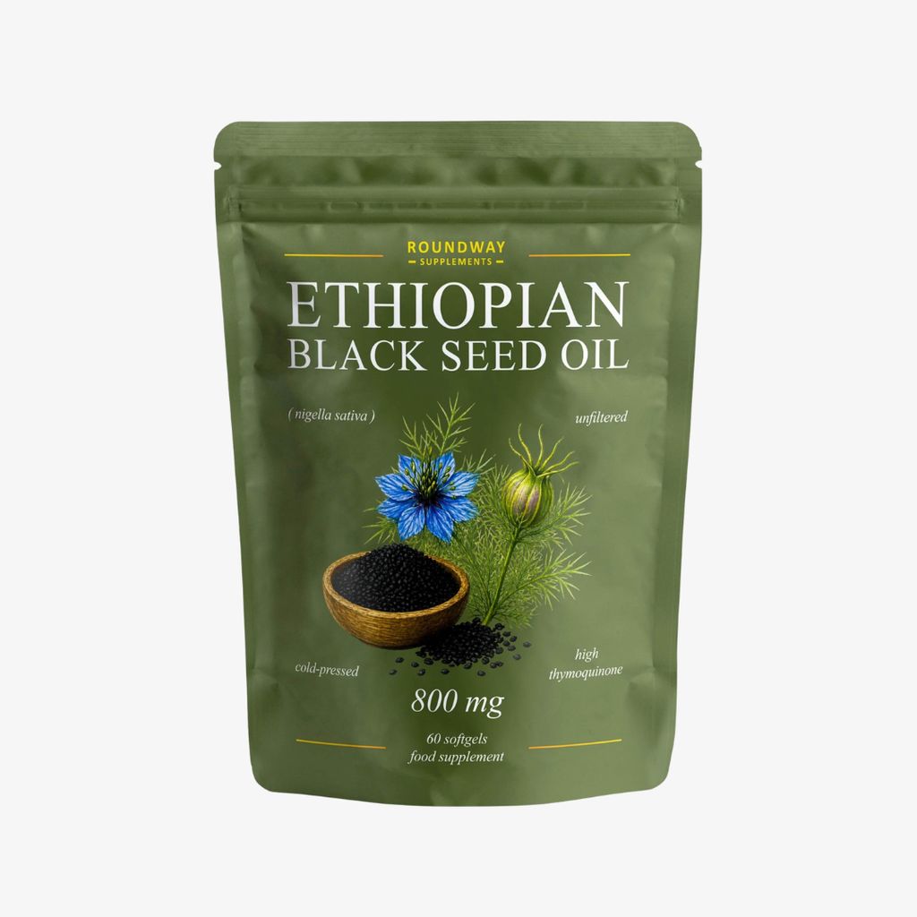 Ethiopian Black Seed Oil Softgels