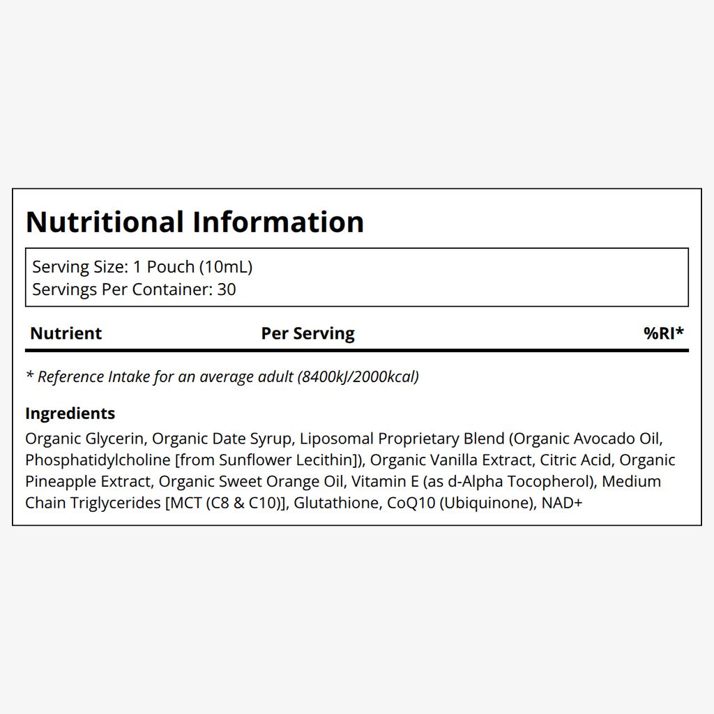 Liposomal Glutathione - Pineapple Orange - Image 2