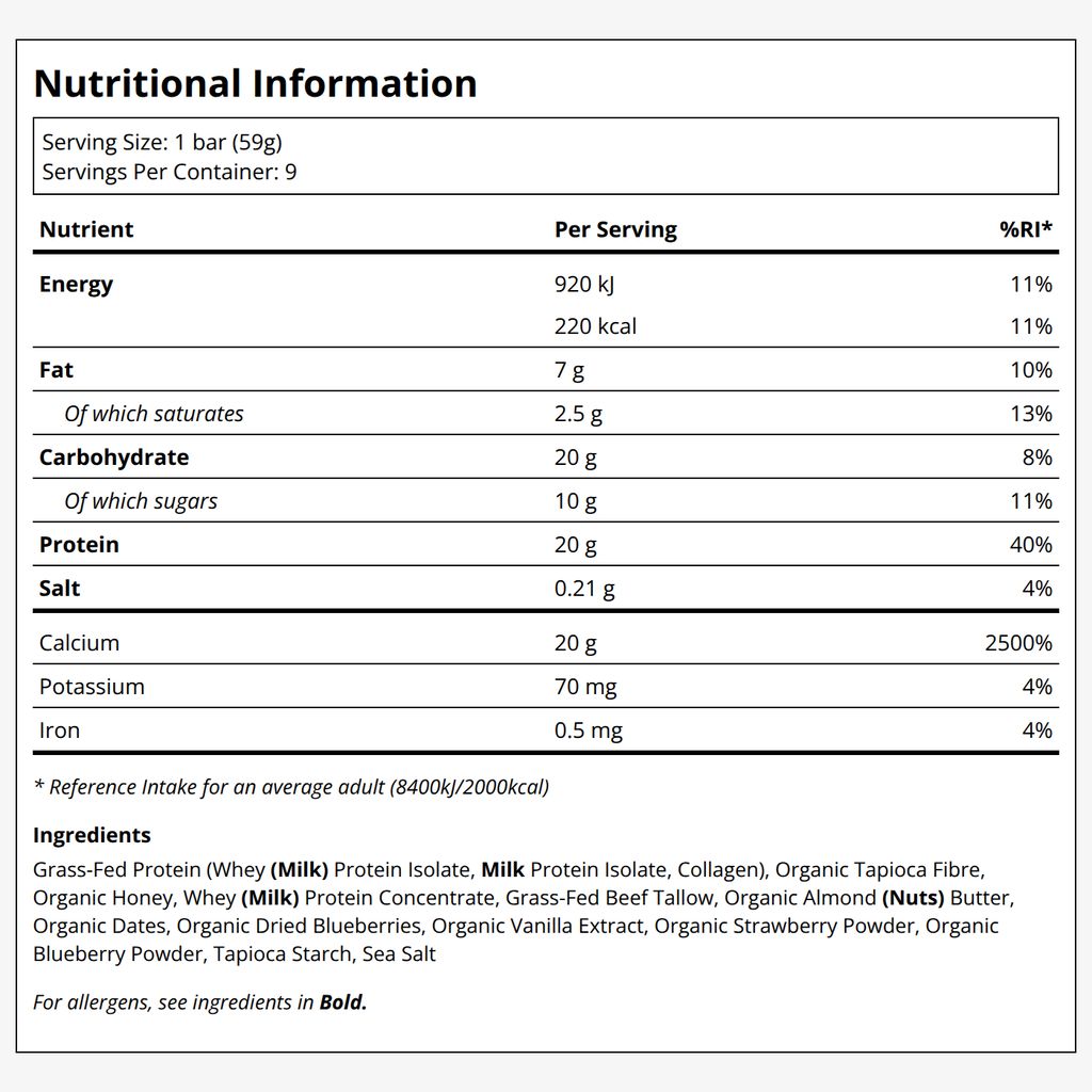 Protein Bar Berry
