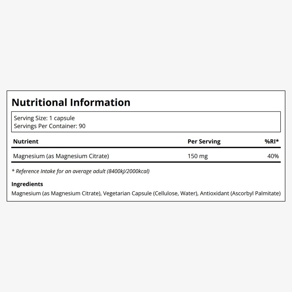 Magnesium (citrate)