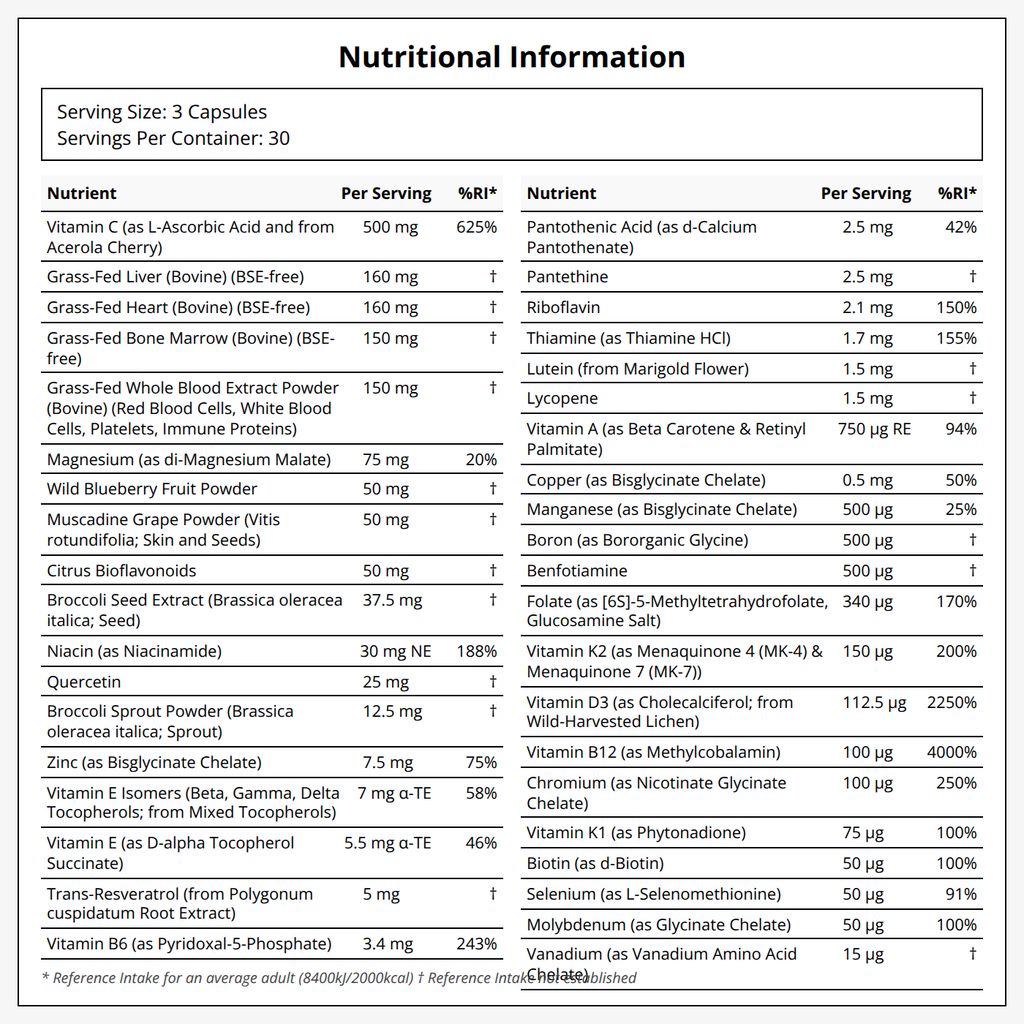 Multivitamin Performance Elite Max - Image 2
