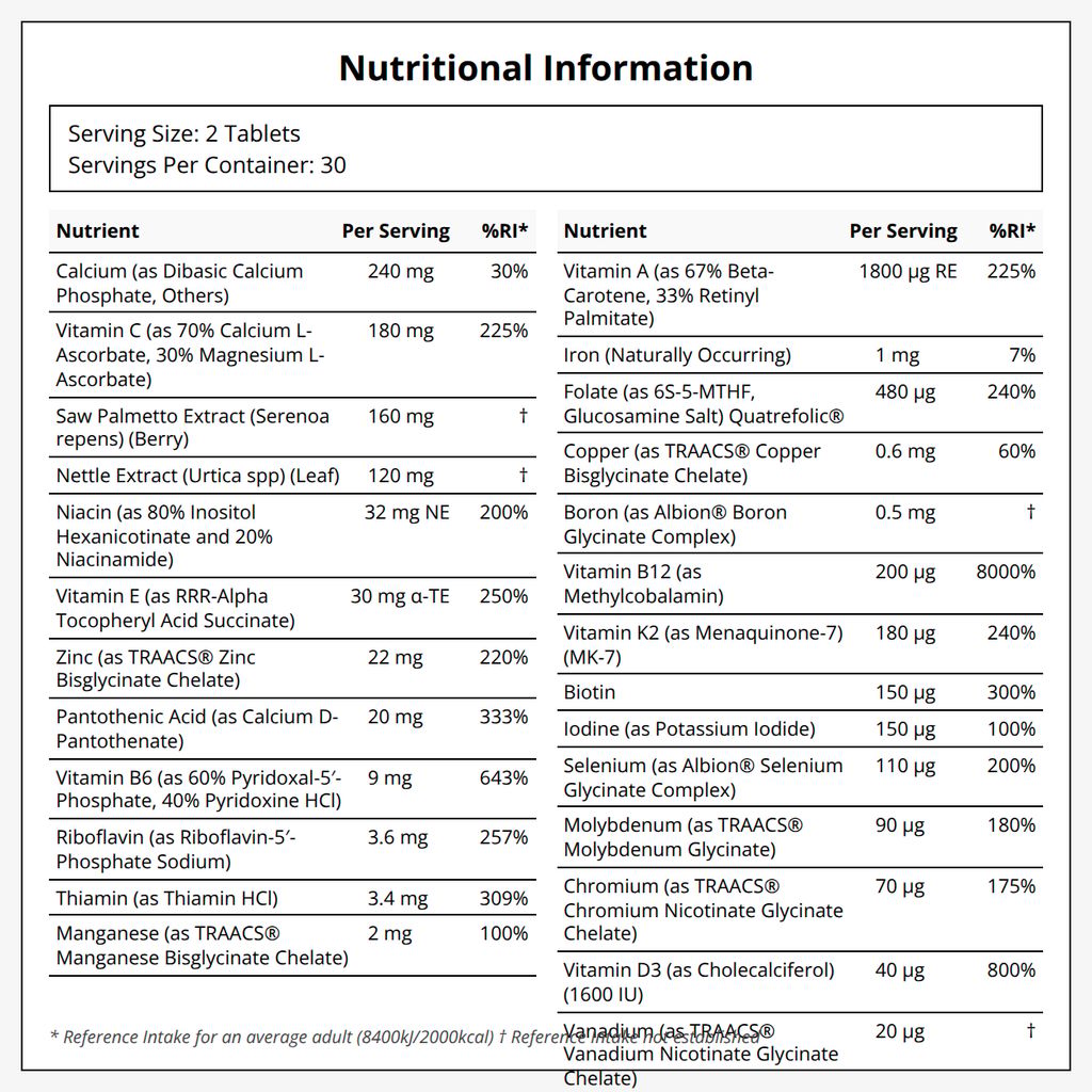 Men’s Multivitamin Extra Strength - Image 2