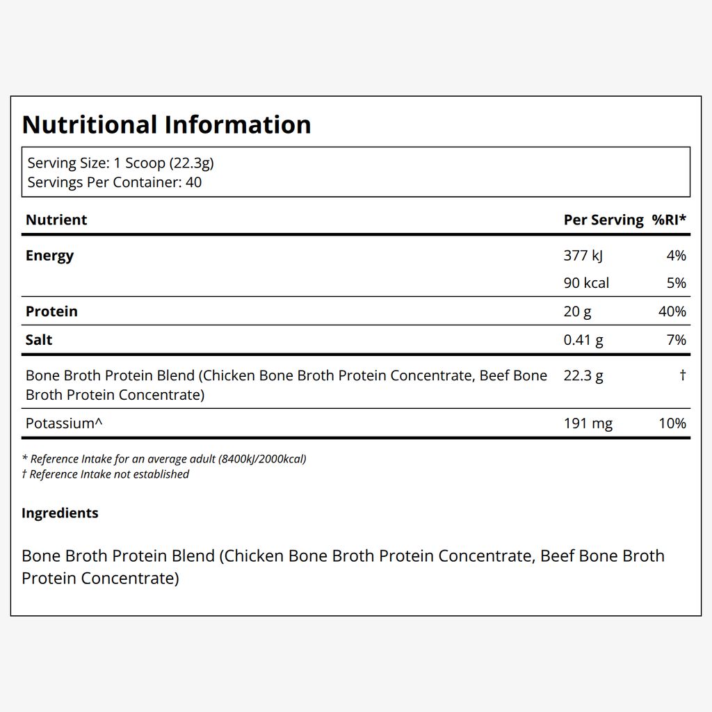 Bone Broth Protein - Pure