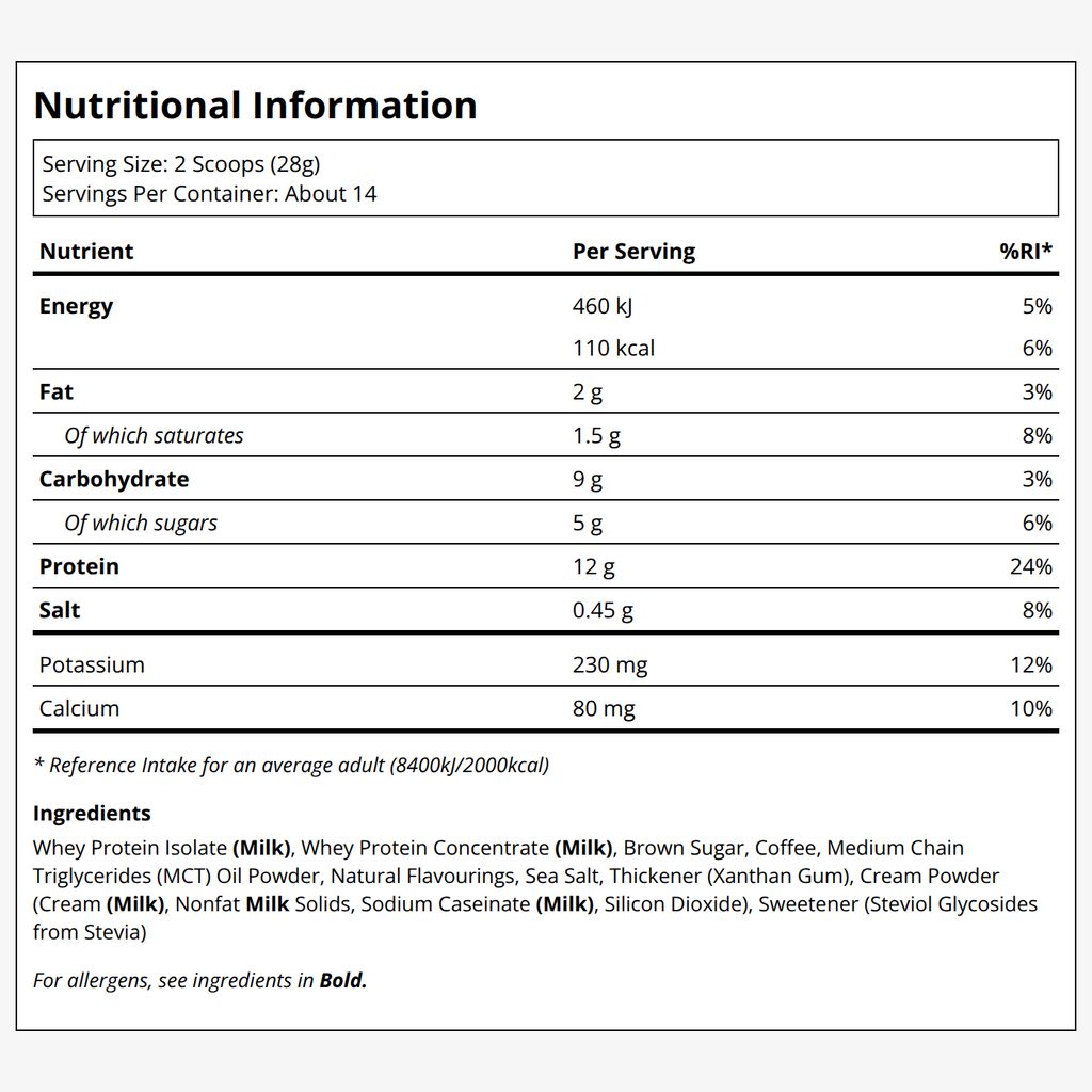 High Protein Iced Coffee - Vanilla - Image 2