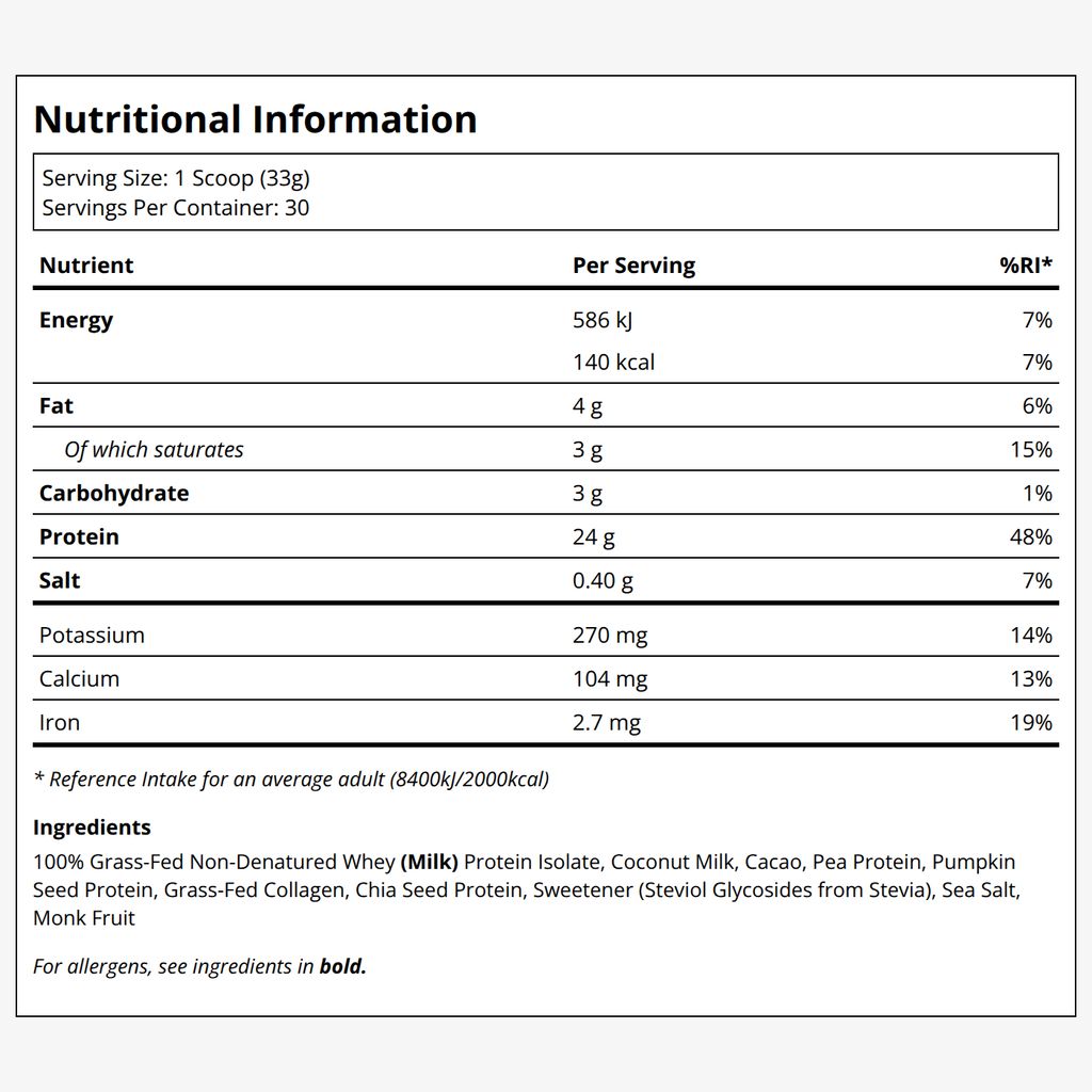 Protein Powder - Chocolate - Image 2