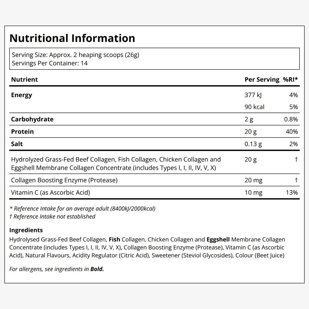 Collagen Peptides Berry Lemonade - Image 2