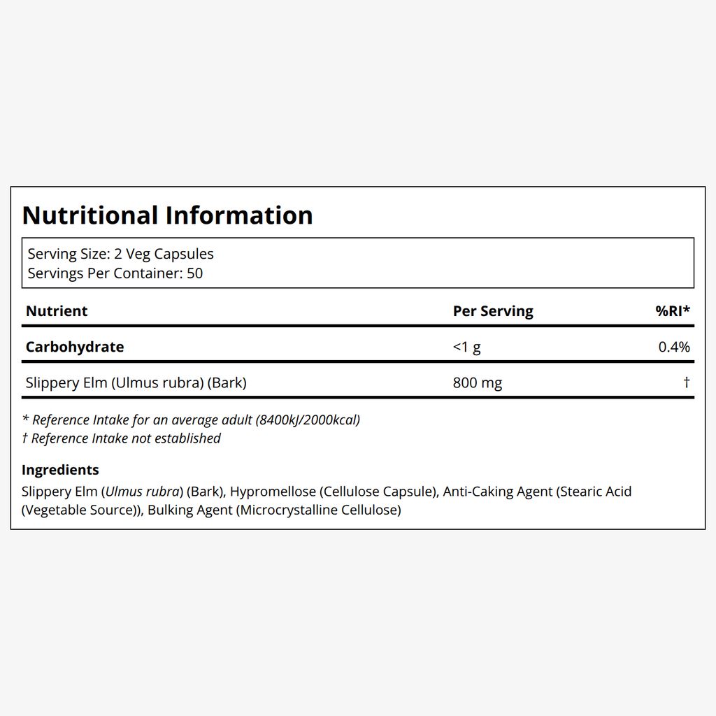 Slippery Elm 400mg - Image 2