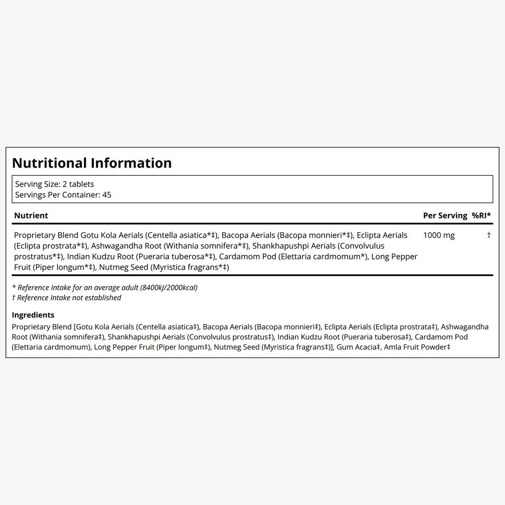 Mental Clarity Tablets - Image 2