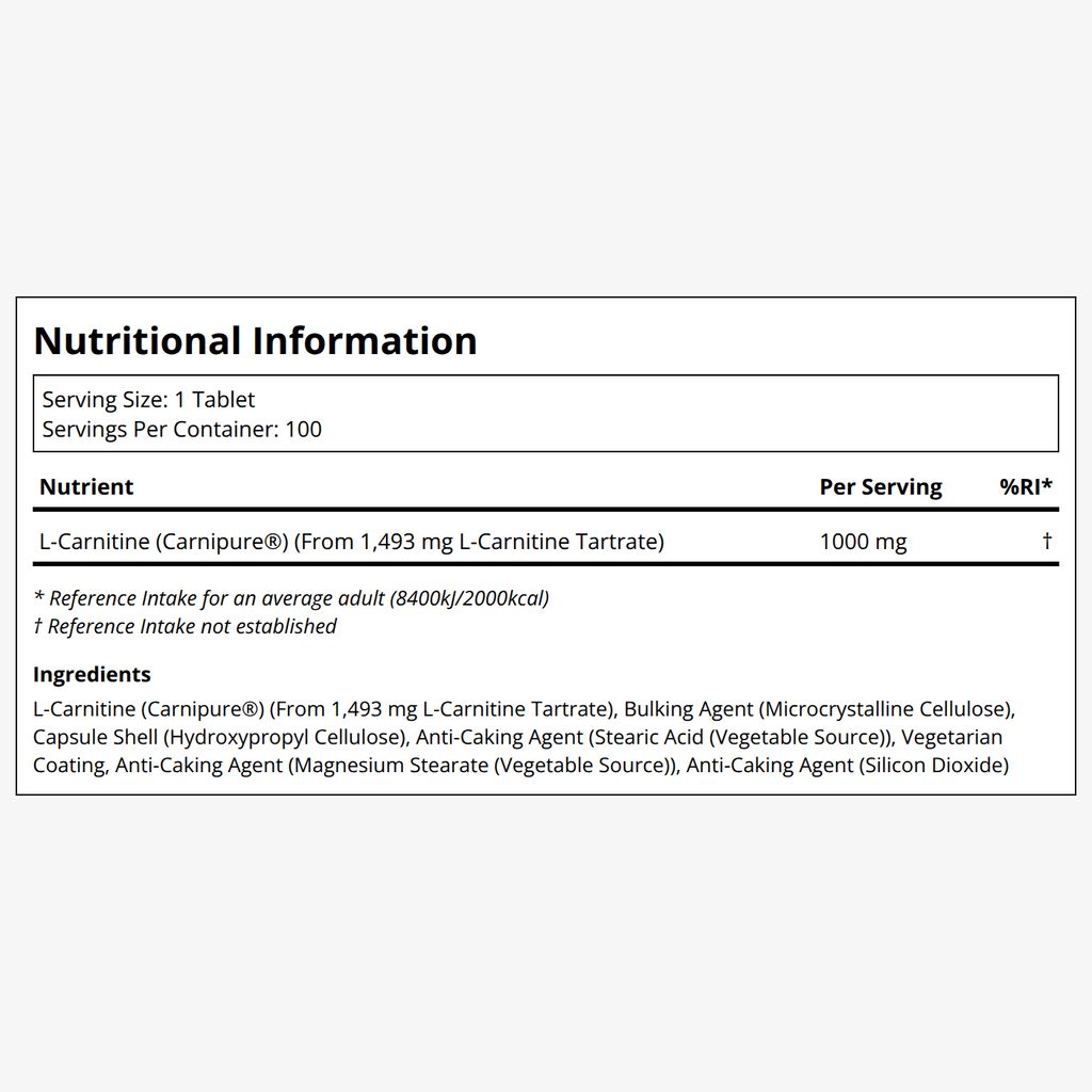 L-Carnitine 1000 mg - Image 2