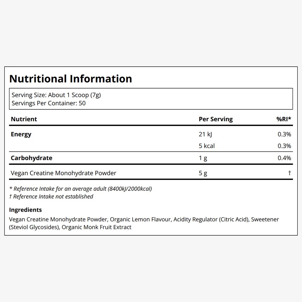 Active Creatine Monohydrate - Lemonade - Image 2