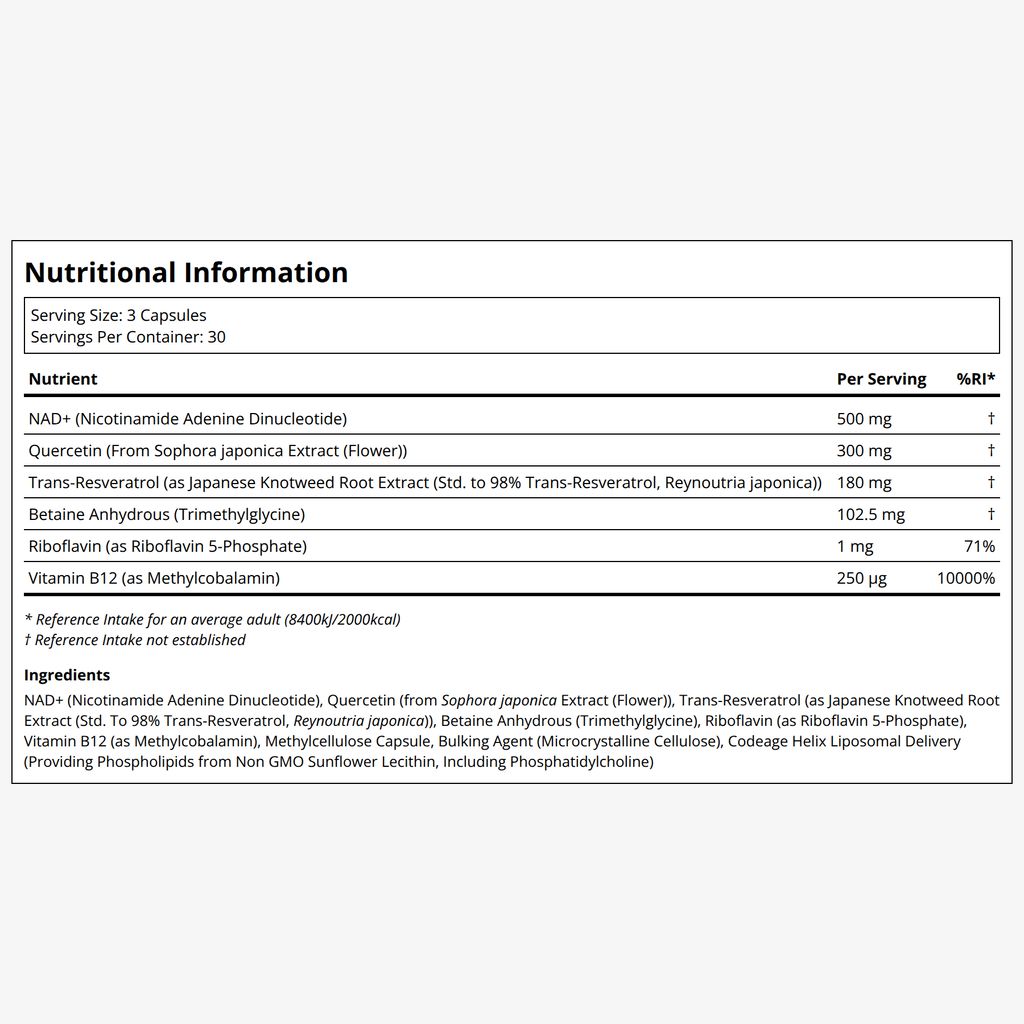 Liposomal NAD+ Ultra