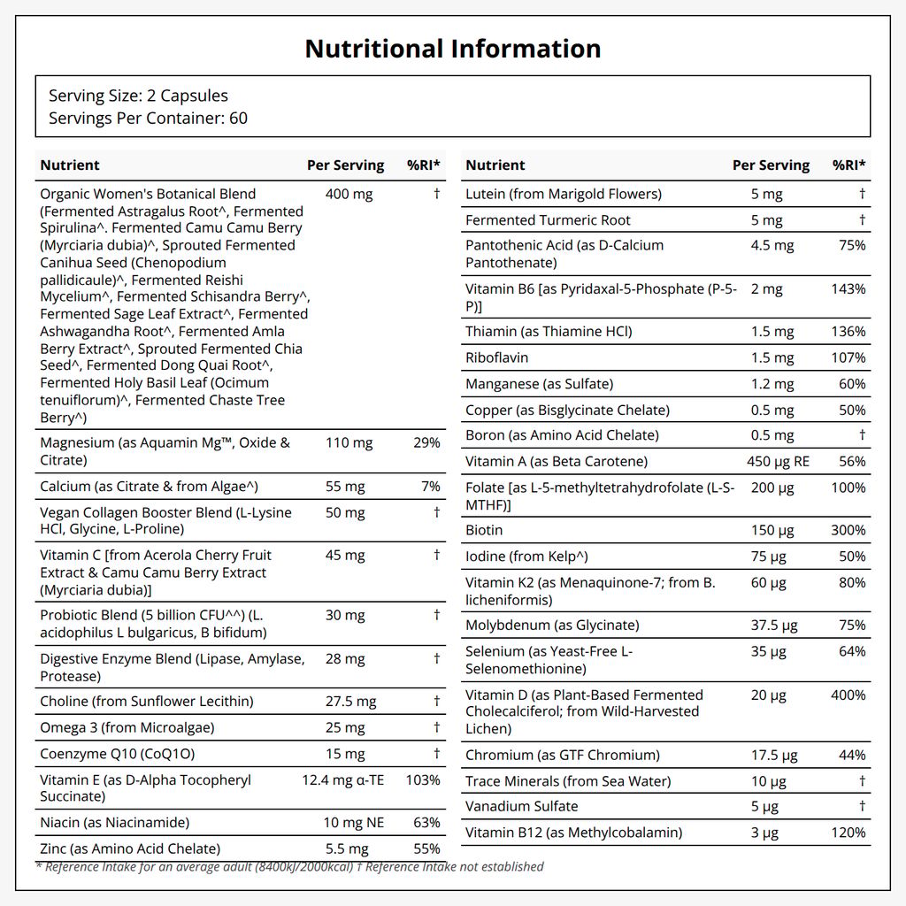 Women's Fermented Multivitamin - Image 2